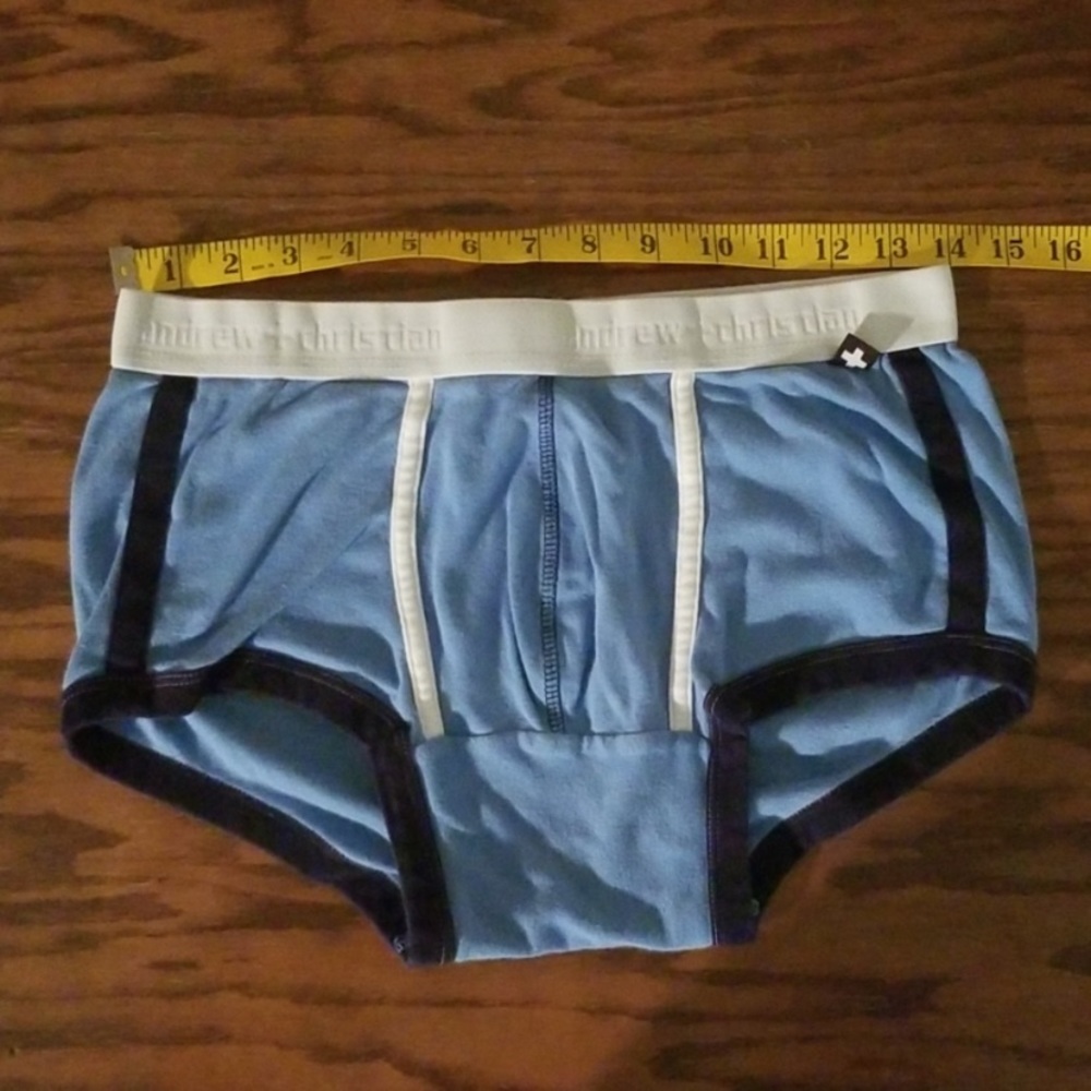 VINTAGE ANDREW CHRISTIAN TRUNKS